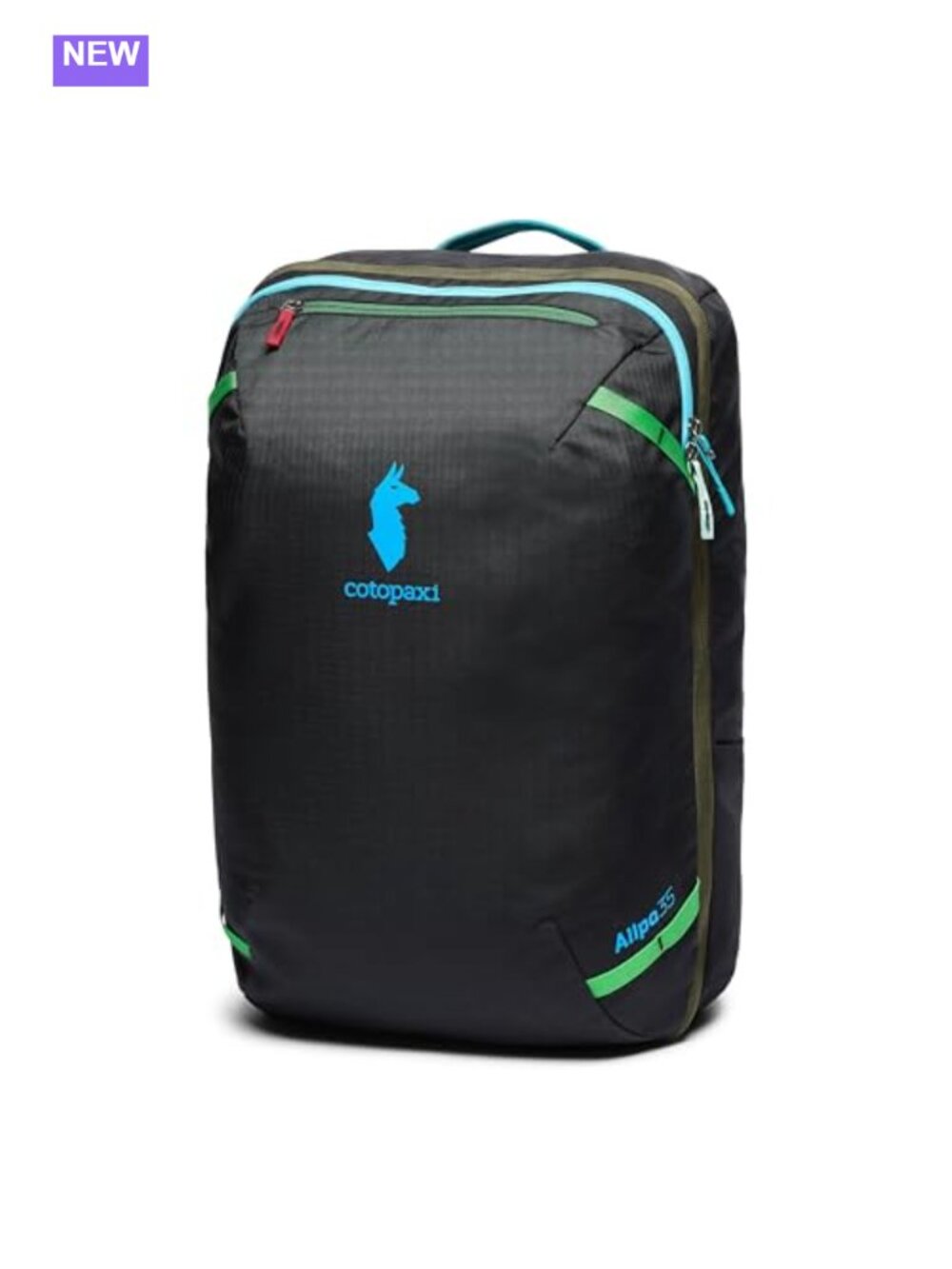35L Travel Backpack Nylon Adjustable Shoulder Strap Laptop Sleeve